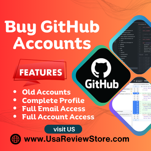 Buy GitHub Accounts - 100% Best Old Account with Full Access